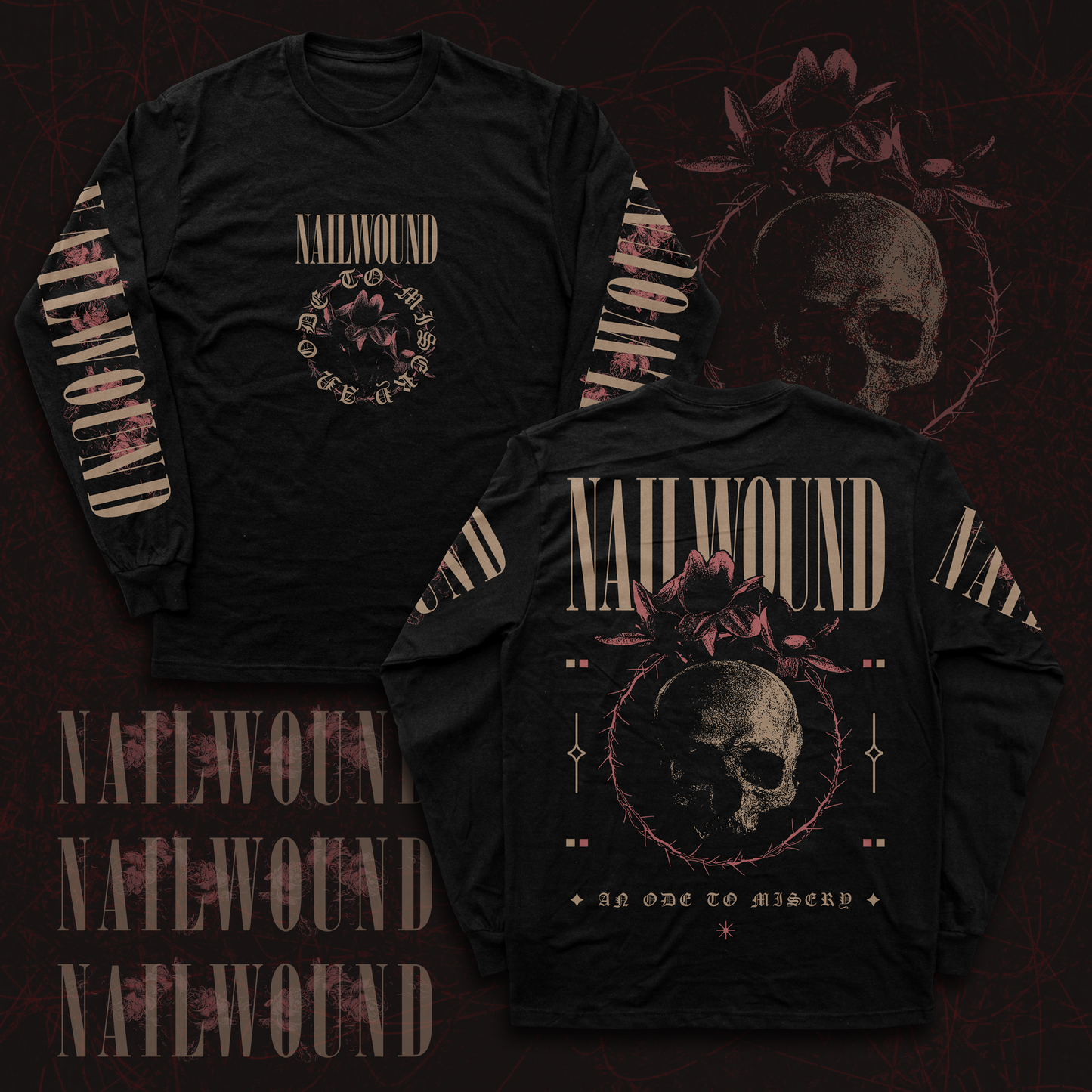 "An Ode to Misery" Long Sleeve